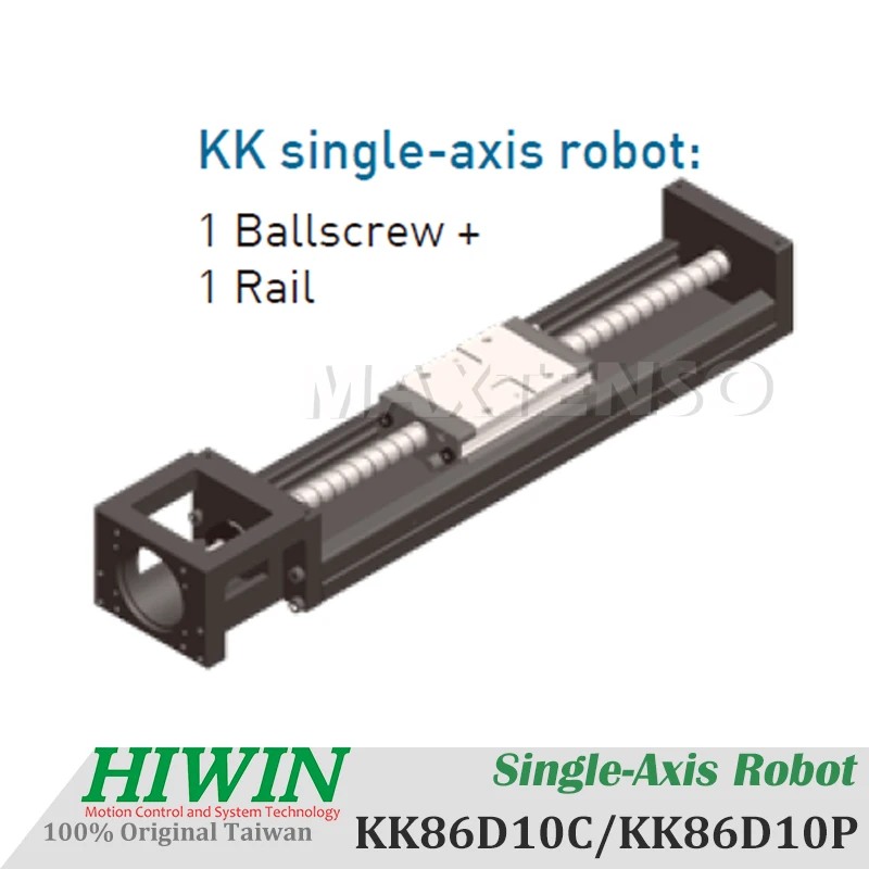 HIWIN KK86 Module Single-Axis Robot Industrial Genuine HIWIN KK86D10C KK86D10P Linear Slide Stages High Accuracy Stiffness New