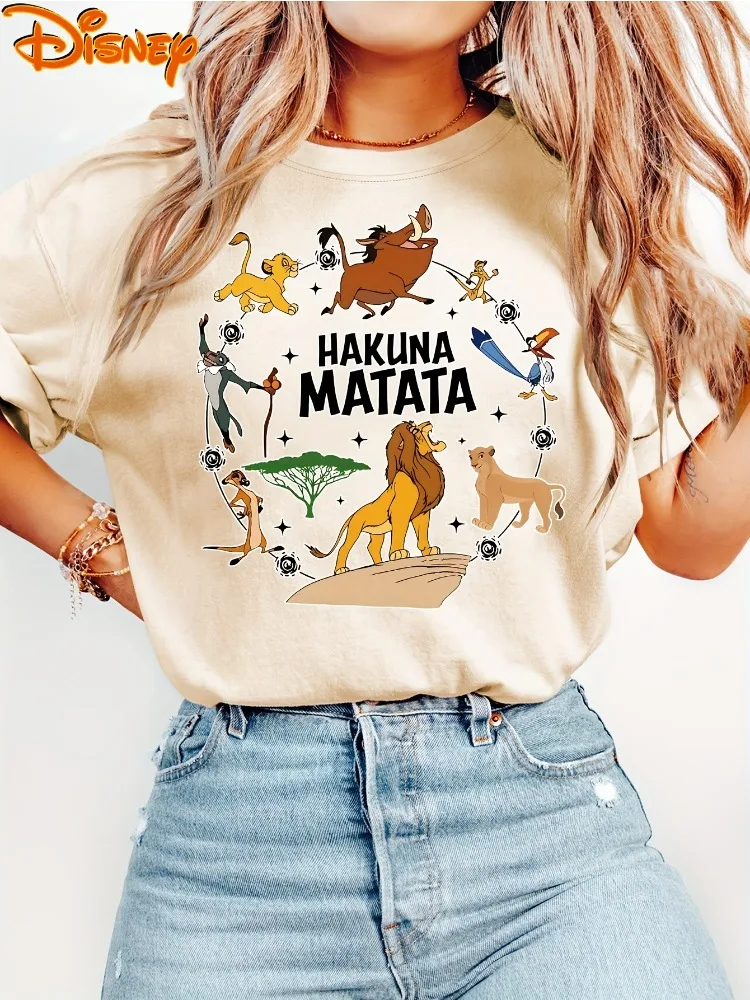 t-shirt-manches-courtes-col-rond-femme-vintage-imprime-disney-simba-roi-lion-star-wars-decontracte-a-la-mode-polyvalent