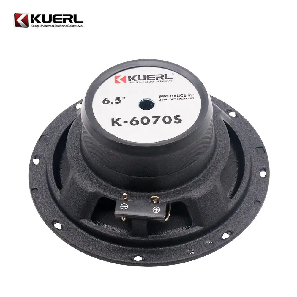 6.5 Inch Front Door Tweeter Subwoofer MAX160W High Quality 2-Way Car Speaker Set High Power Car Speaker Automobile Audio Upgrade
