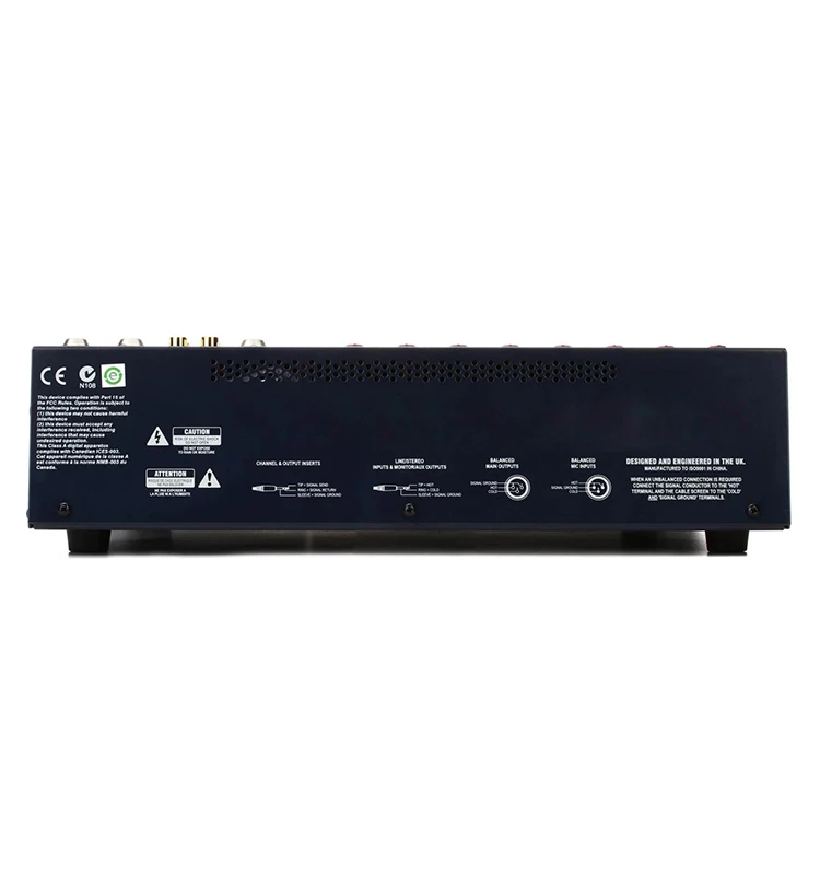 EFX8/12 المهنية DJ خلاط USB وحدة التحكم الصوت 8 قناة متعددة الأغراض جهاز مزج الصوت لأداء عالي