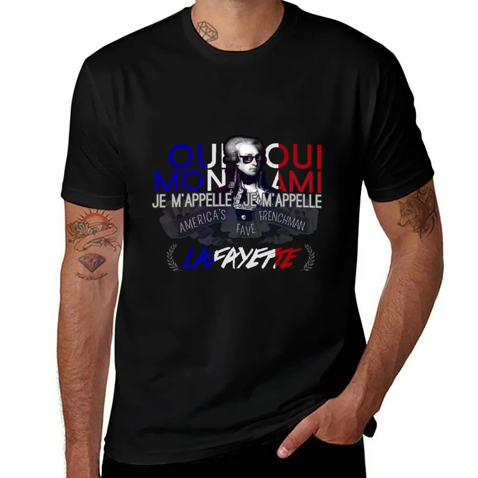 

Lafayette: America's Fave. T-Shirt t shirts for man graphic vintage man graphic t shirt anime t shirts for man T-shirt