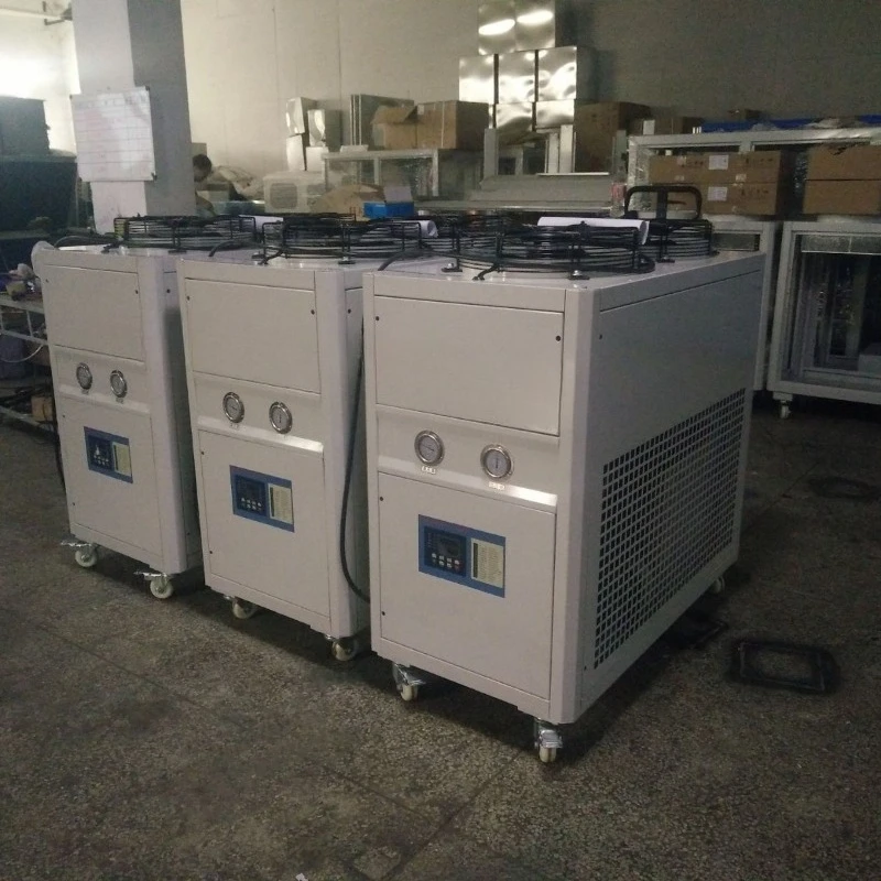 5HP air-cooled chiller, ice water machine, water cooler for cooling of flame spray gun