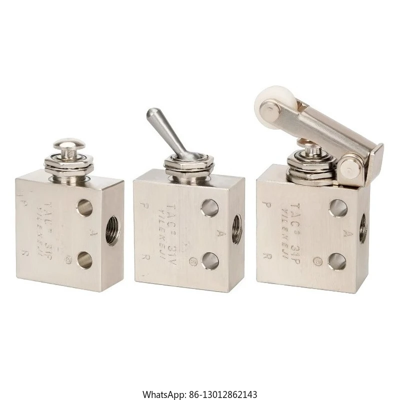 

Пневматический переключатель Ручной механический кнопочный клапан TAC2-3V-4V 31V-4P-41P