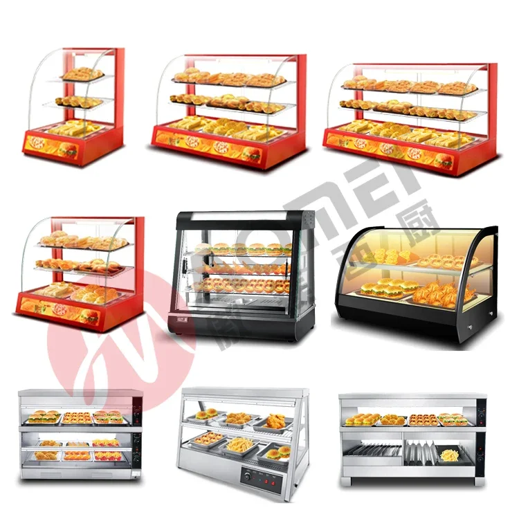 

A A Restaurant Design Multifunctional Pizza Heater Display Counter Food Heater