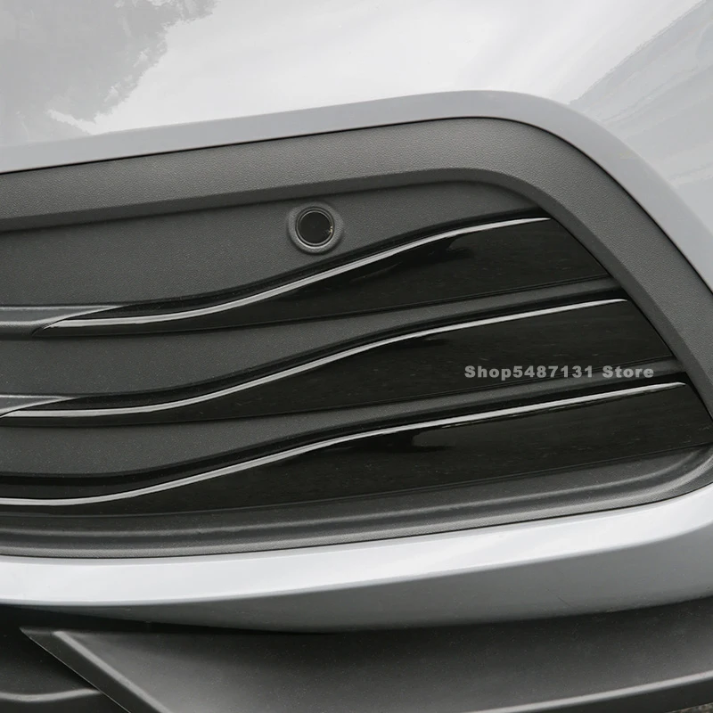 

Car Front Bumper Foglight Grille Sticker Fog Light Cover Trim for VW Golf 8 MK8 Exterior Accessories 2020 2021 2022 2023