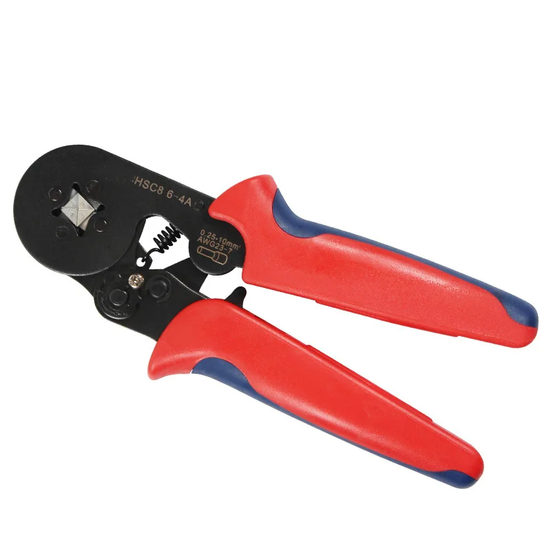 Terminal Crimping Pliers HSC8 6-4/6-6 Crimper Tools Wire Connector Ferrule Household Electrical Clamp Tool