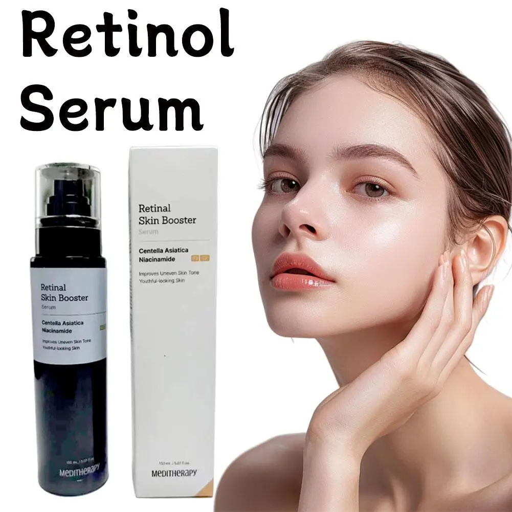 Retinol Serum 150ml Anti Aging Face Serum For Fine Lines Wrinkles Dullness Skin Brightening Firming Treatment Korean Skin Care