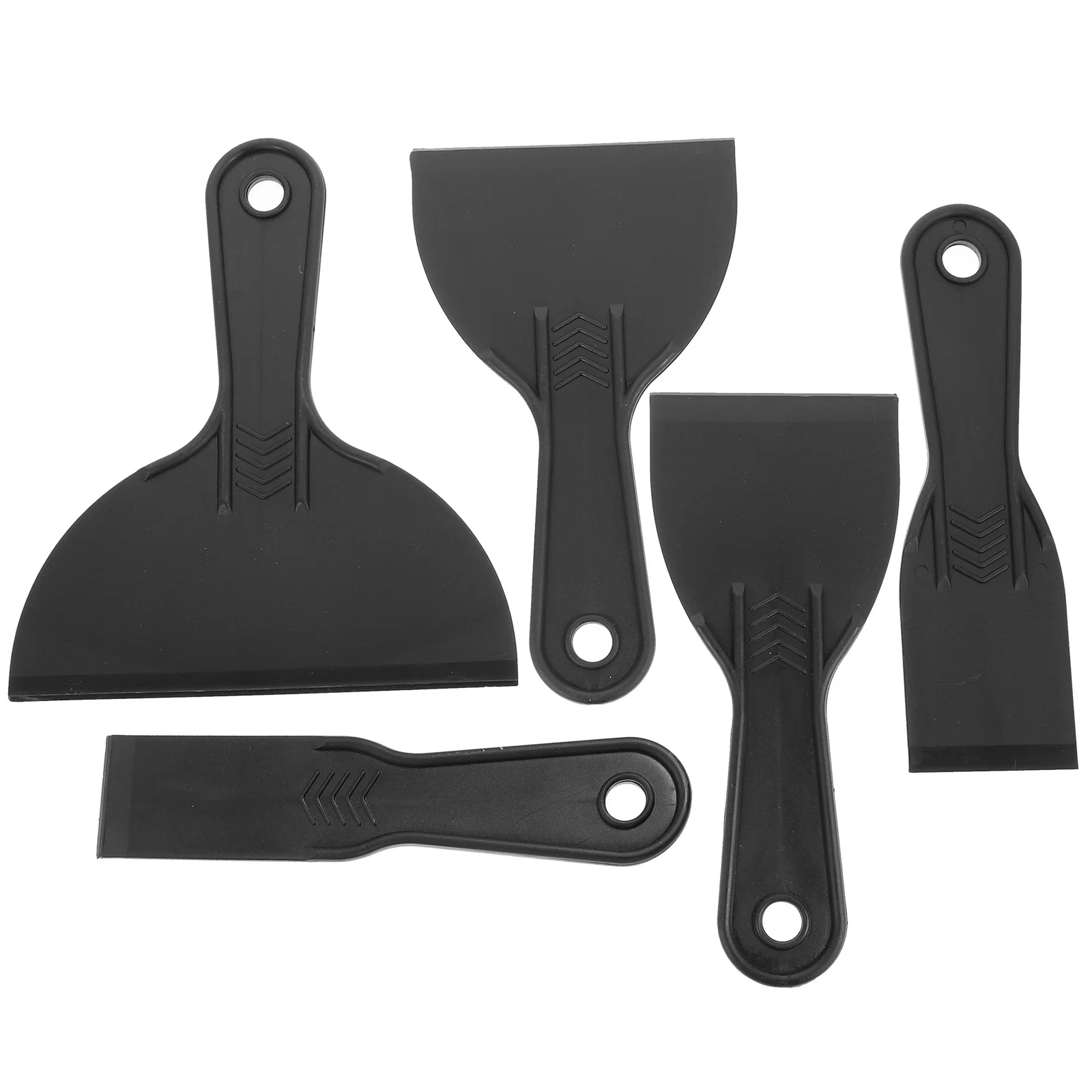 5 قطعة ورق الحائط مكشطة ABS المواد المعجون ملصق أداة إزالة الصواميل ورق جدران من الفينيل مزيل الطلاء سهل شنق التخزين #4