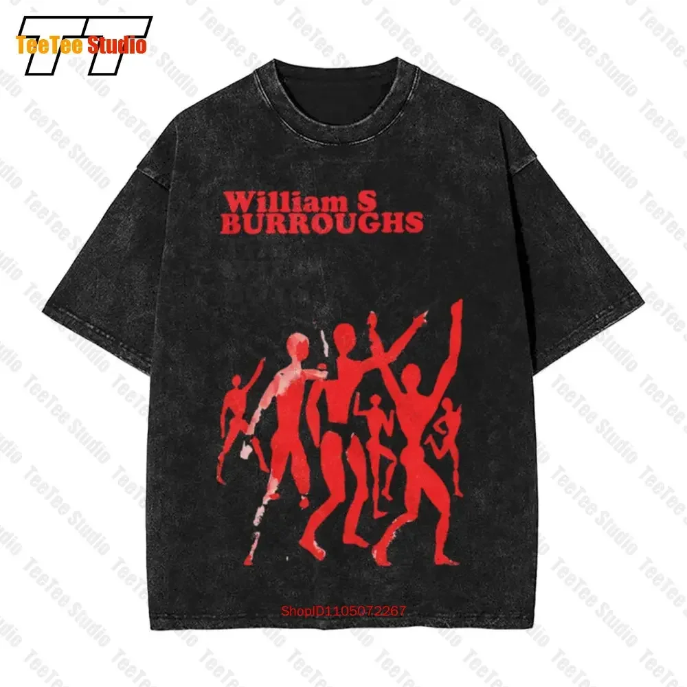 

Винтажная футболка большого размера William Burroughs Wild Boys с длинными рукавами 0QZH