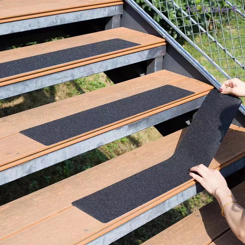 

【Winter4】Heavy Duty Anti Slip Tape Waterproof Outdoor Grip Tape For Walkways Stairs Ramps Decks Skateboards Adhesive Strips