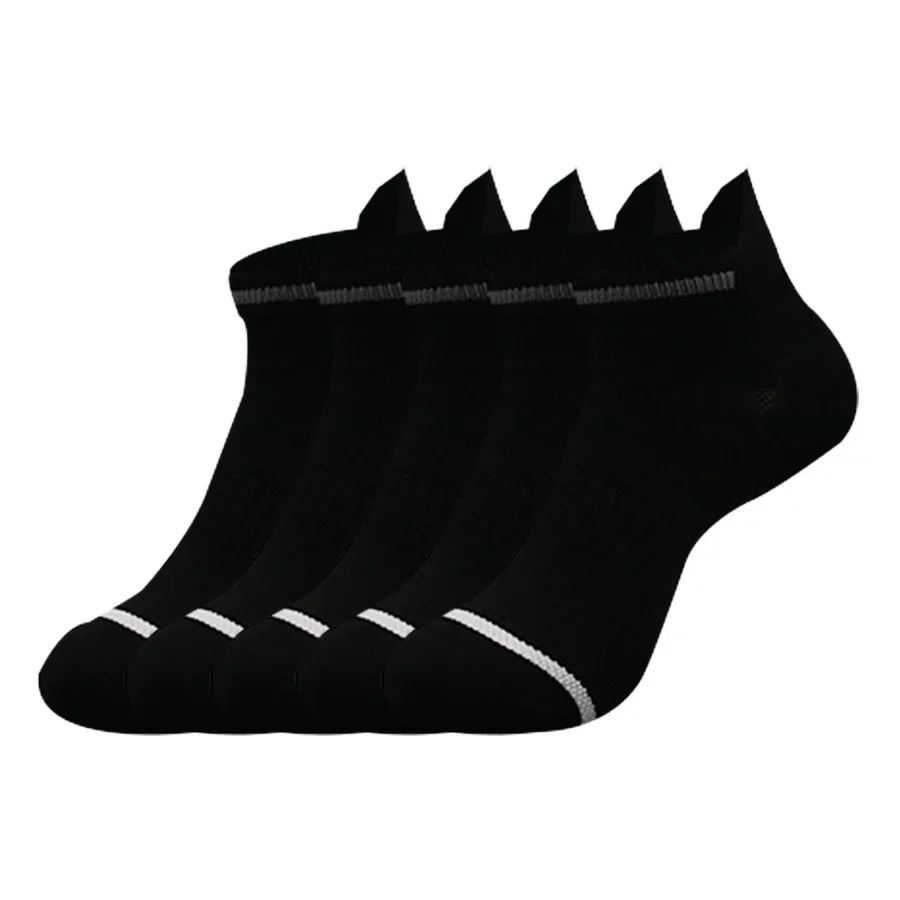 

Ultra-Comfortable Mens Stripe Style Liner Socks - 5 Pairs, Moisture-Wicking, Soft & Lightweight - Ideal for Outdoor Adven