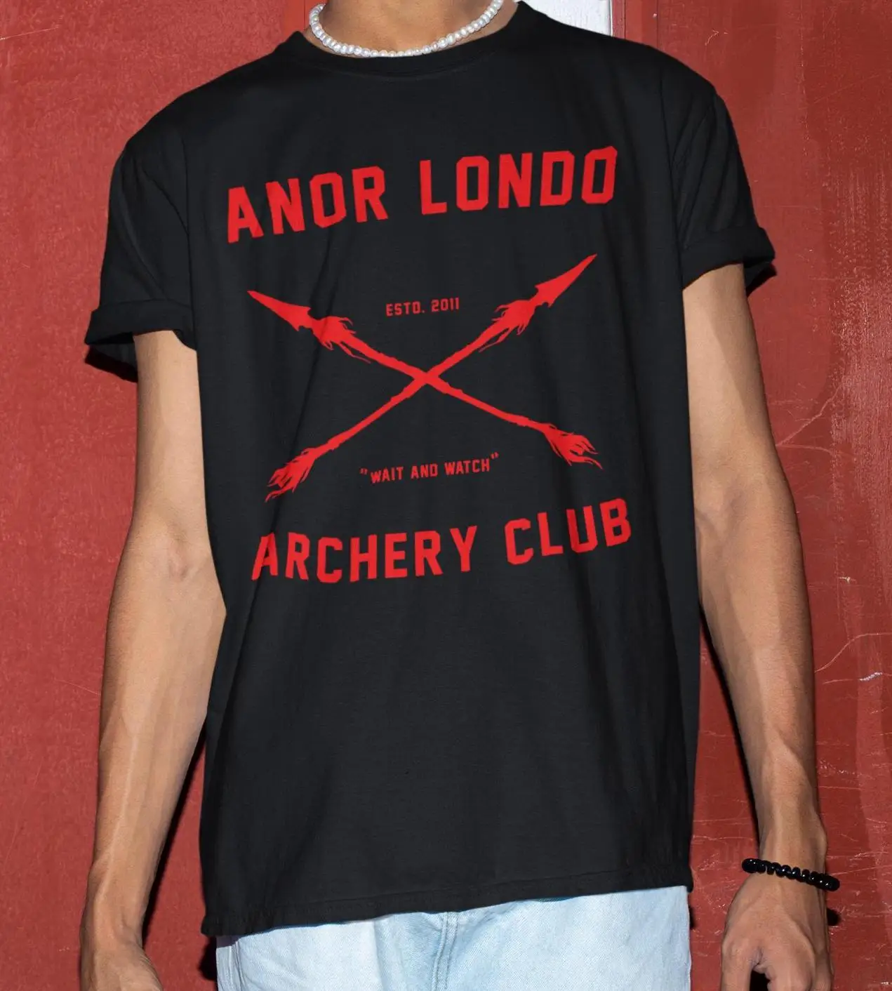 Anor Londo Archery Club Dark Souls Shirt -Gaming Tshirt,Summer Men's and Women's Loose and Breathable T-shirt Top