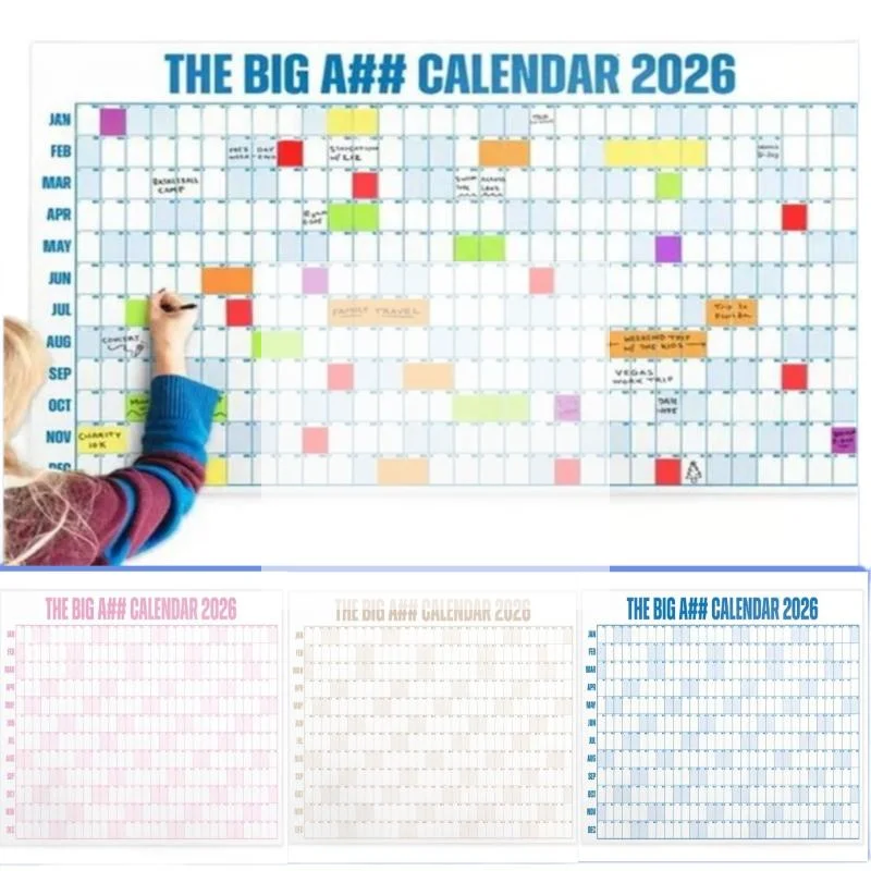 

Large 2026 Calendar Planner Sheet Schedule Planner Target 365 Days Planner Sheet To Do List Planner Office Supplies