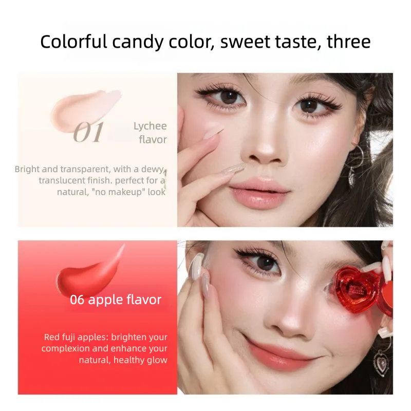 Lishu Multi-purpose Cream Blush Love Light Cream Above Paste Above The Face Brightens The Grooming Natural Expansion