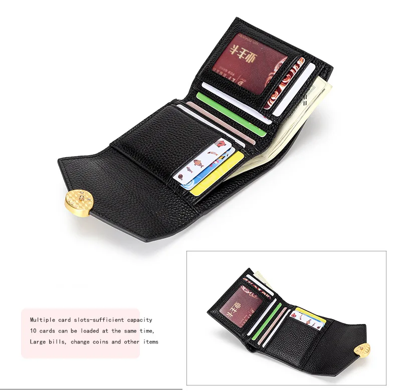 Brand Design Genuine Leather Women Wallets Fashion Alligator Moeny Short Wallet For Girls clutch Coin Purse Credit Card Holder