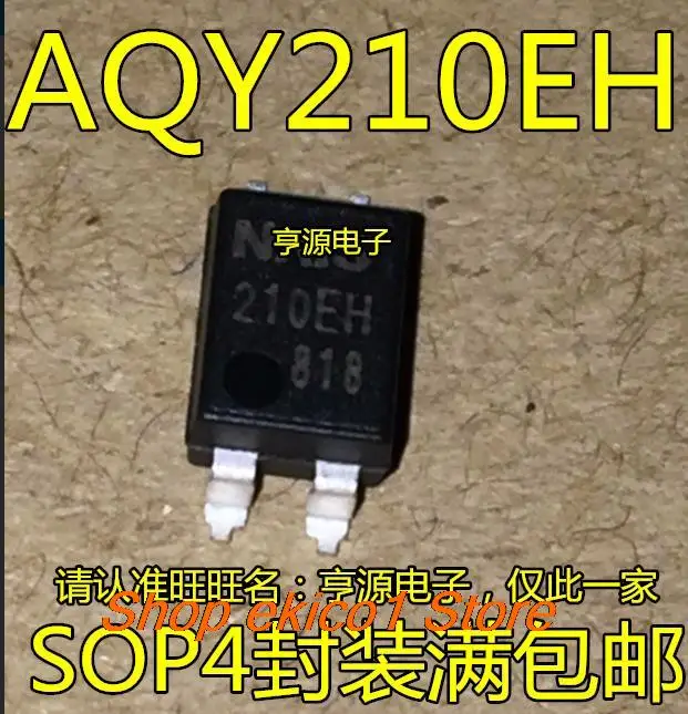 

10 шт., оригинальные запасы 210EH AQY210EH EHA EHAX SOP4/DIP4