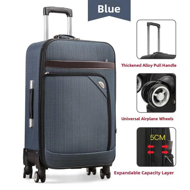 

Good C Travel Bag Lu867278Ggae Busin Trolley Suitase ex Ox Cloth Lage for Travel And Busin Purposes