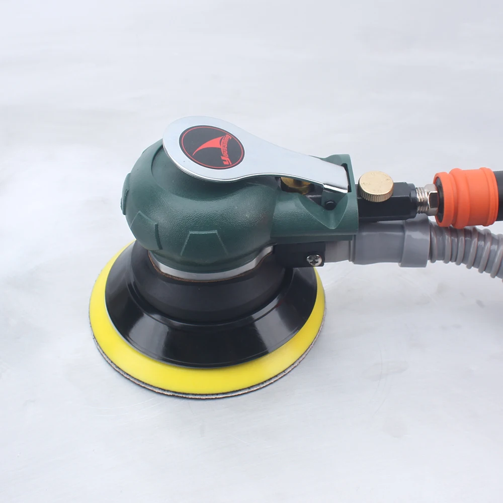 5 Inches Pneumatic Sander with Vacuum 125MM Sanding Machine Air Random Eccentric Cars Polisher