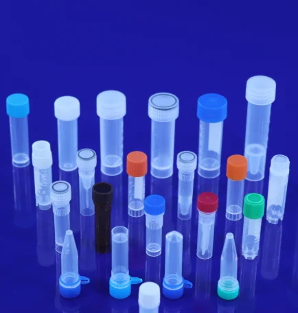 

1.8ml cryotube 2ml frozen storage pipe screw mouth leak proof storage tube plastic tube with scale plastic bottle 100pcs/bag
