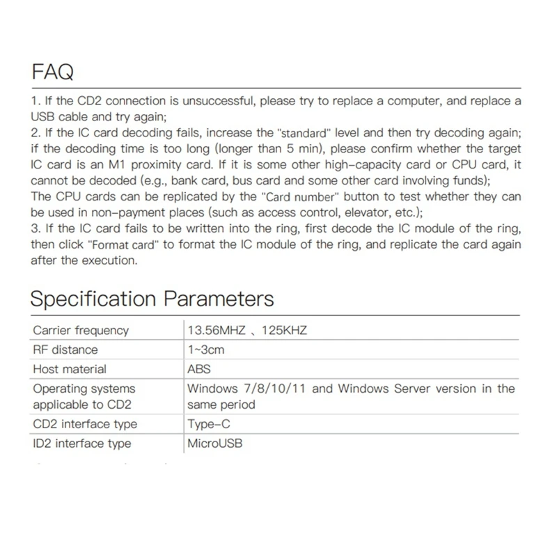 JAKCOM 1 Set Replicator CDS RFID Replicator For R5 Smart Ring Copy IC And ID Cards