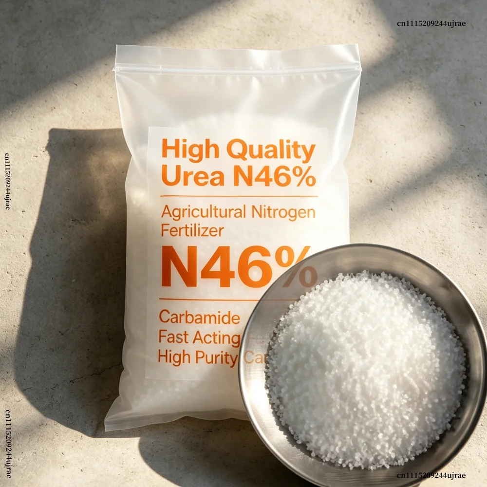 High Quality Urea N46% Fertilizer Agricultural Nitrogen Fertilizer Carbamide Fast Acting Fertilizer High Purity Carbamide