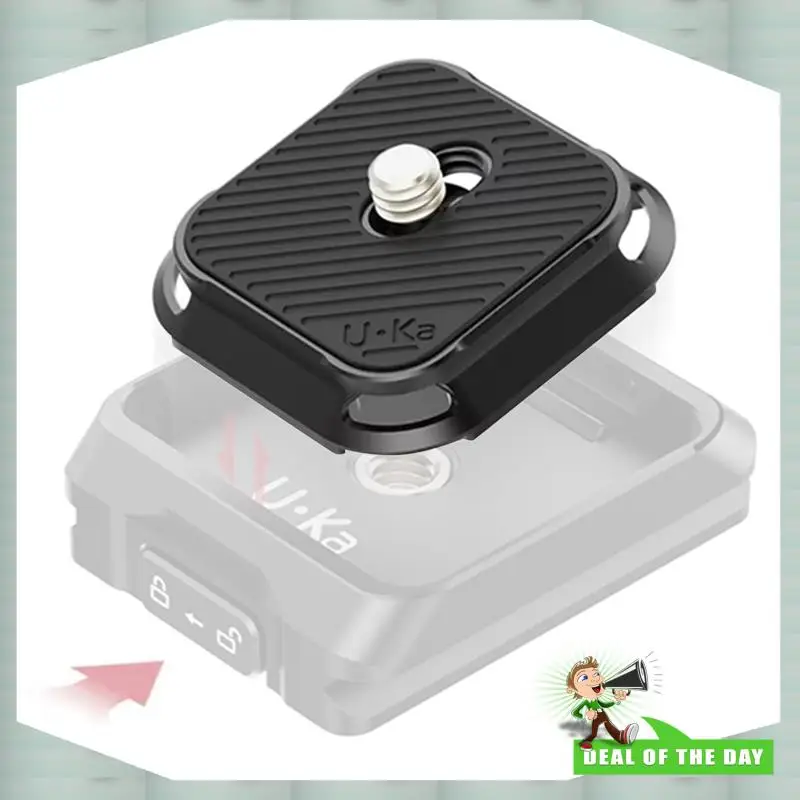 24-Hour Delivery 3X Ulanzi UKA Quick-Release Plate Compatible With Uka & F38 Plates For Camera Tripod Quick Release System UKA02