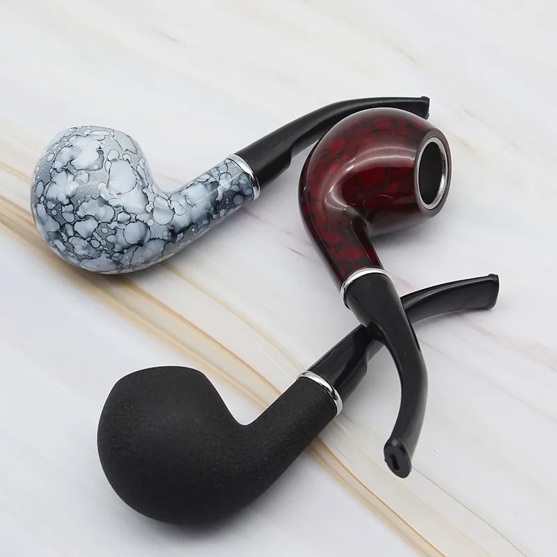

Entry level resin pipe retro classical Tobacco pipe Reduce Tar Portable Smoke Pipe Recirculating Delicious Tobacco Men Gift