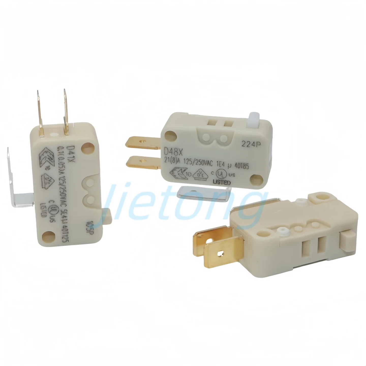 1pc Micro Switch D48X D45X D41X Innovative And Practical Current 0.1A 16A 21A 250V Water Heater Limit Switch Without Handle