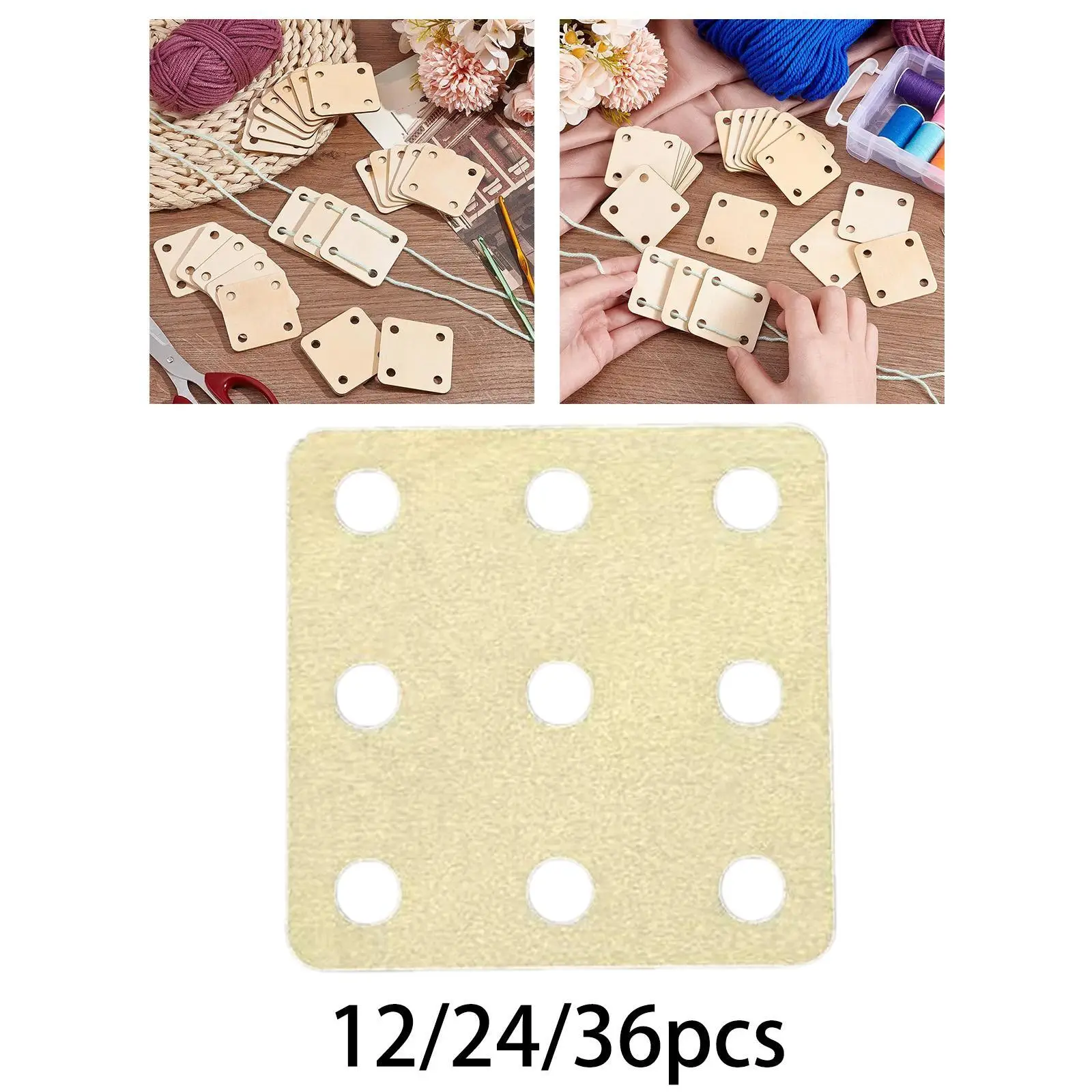 Квадратные-ткацкие-карты-ткацкие-принадлежности-пустые-аксессуары-для-вязального-станка-9-отверстий