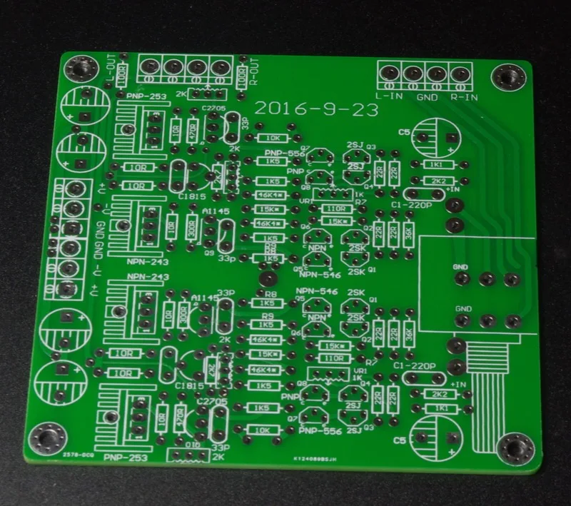 Symmetric Circuit Input K246 J103 Pair Tube Class A Preamp Amplifier Board DIY Kits