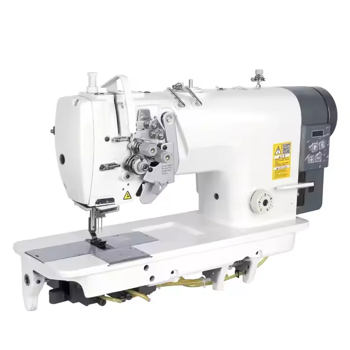 CP-875D High Speed Computer Direct Drive Reversible Right Angle Double   Industrial Sewing Machine