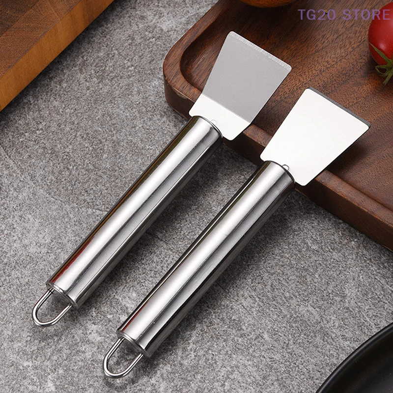 1pcs Multifunctional Stainless Steel Kitchen Cleaning Spatula Scraper Ice Defrosting Kitchen Tools