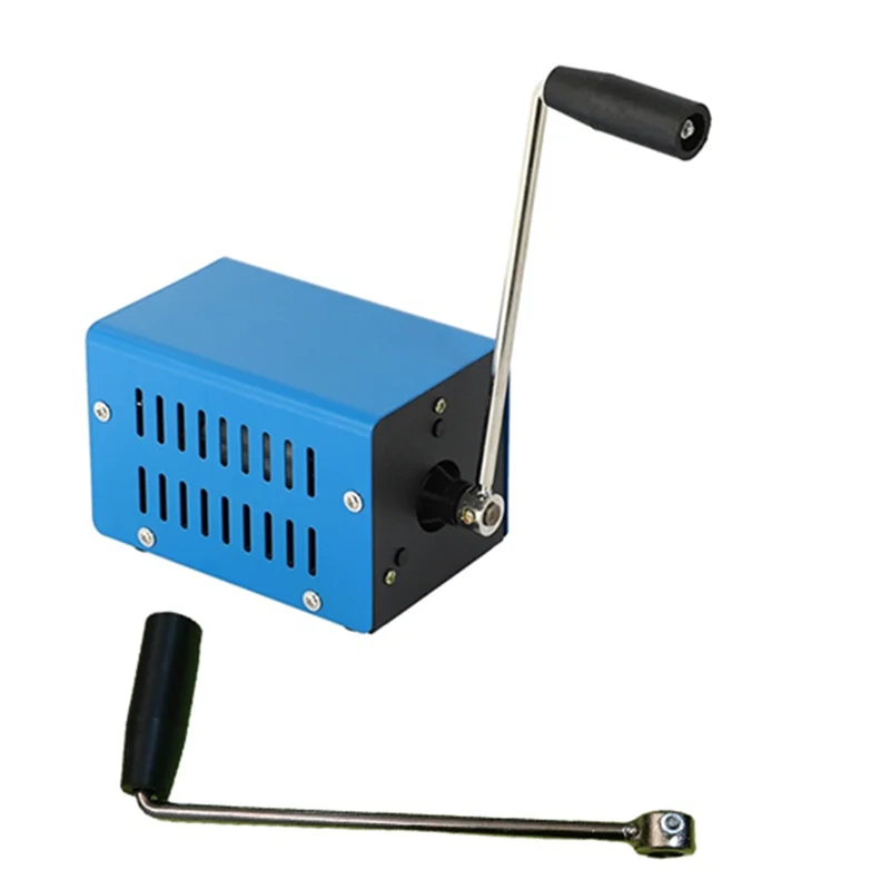 

RTSHE-20W Outdoor Multi-Function Portable Manual Crank Generator USB Charging Hand Crank Generator Emergency Survival Power