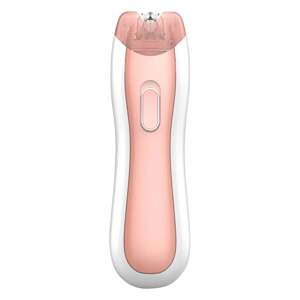 Women Painless Hair Trimmer Portable Underarms Bikini Hair Remover Smooth Glide Epilator for Facial Wholebody Home Use