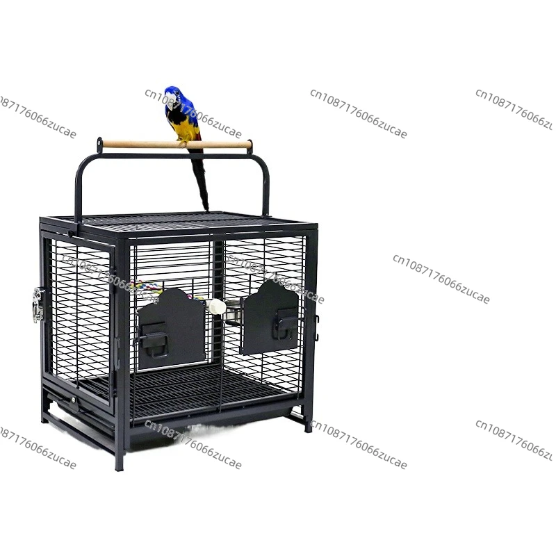 

Household Take Out Iron Bird Cage Peony Tiger Pearl Bird Cage
