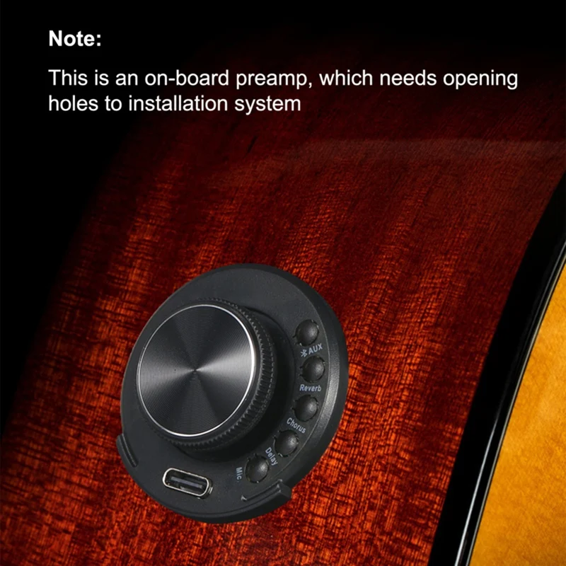 S1 Resonance Pickup Same Frequency Vibration Onboard Pre-SFT Guitar Amplifier System Reverberation Chorus Delay-A23U