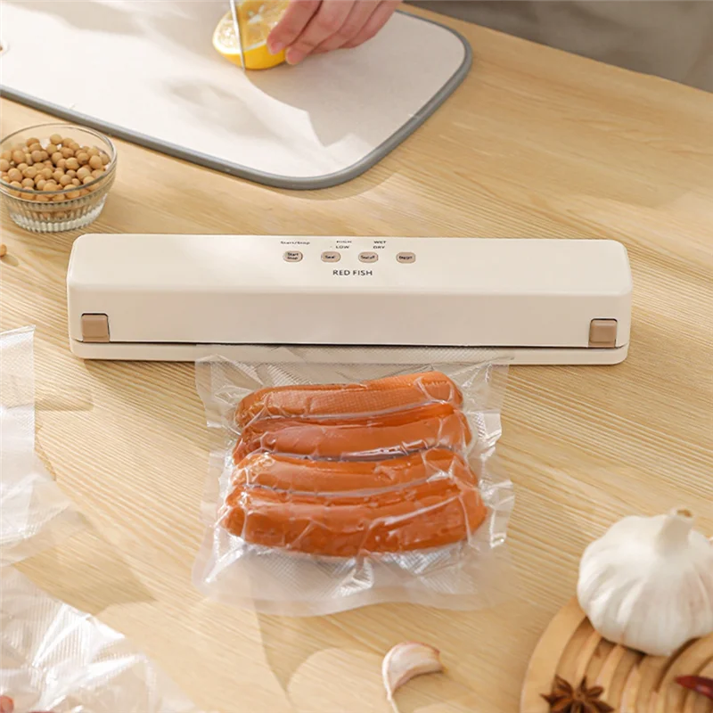 A83G-Preservation Sealer เครื่องซีลสูญญากาศอัตโนมัติจอแสดงผลคริสตัลเหลวเก็บอาหาร