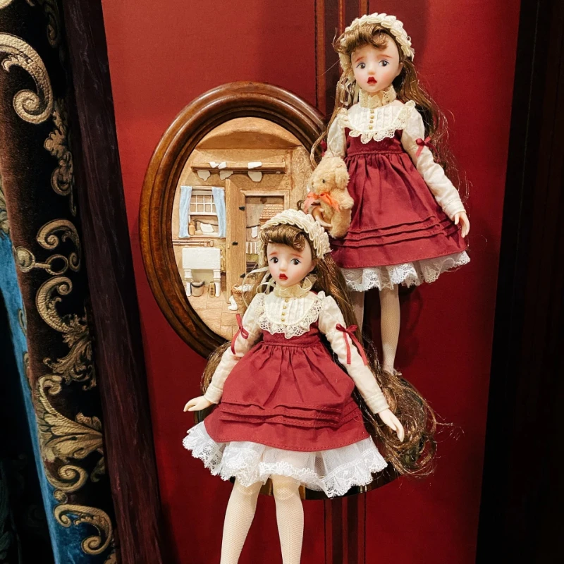 

Коллекционная кукла OOAK Runa Ppinky Miedoll с индивидуальной росписью, подвижным телом, милым лицом, игрушка-кукла Blyth