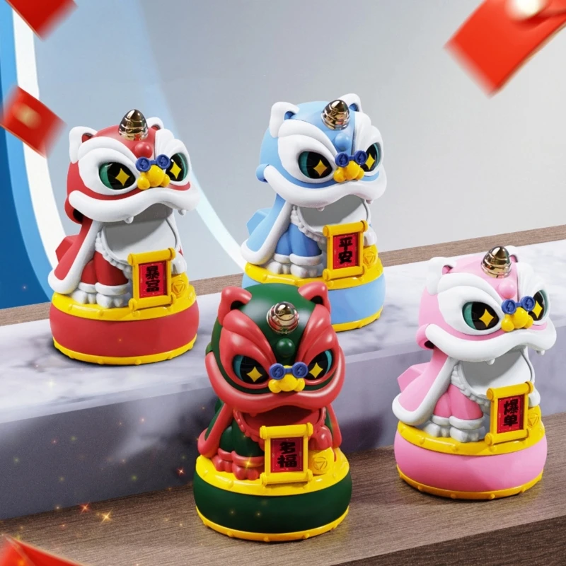 تمثال أسد Solar Dancing Dancing Dancing ABS يعزز أي بيئة بأهميته الثقافية الحية 87 هكتار