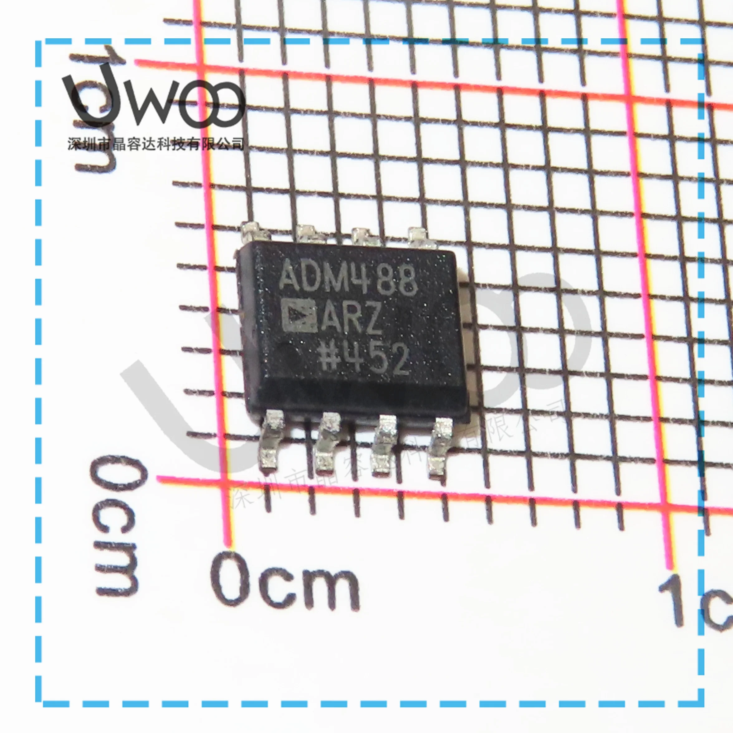 100%Original New ADM488ARZ ADM488 RS-422/RS-485IC SOIC-8  ADM660ARZ ADM660  SOIC-8