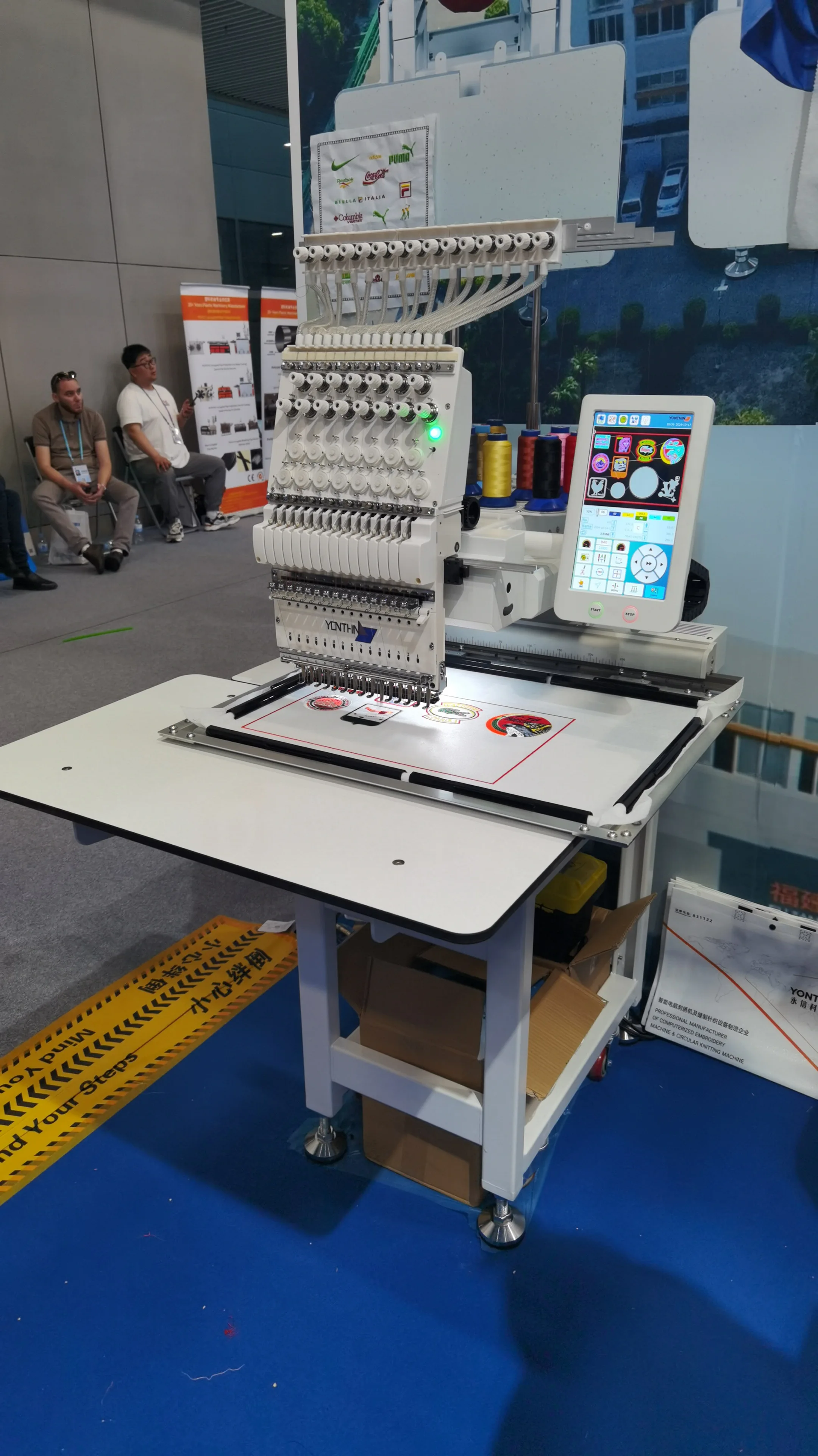 Similar Tajima One Head Entrepreneur Embroidery Machine for Snapback Hat Custom Embroidery logo Apparel 3D Puff Embroidery