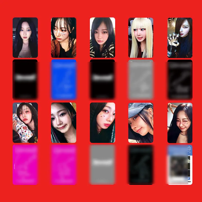 Kpop Idol æ Armageddon Album Photocards KARINA GISELLE WINTER NINGNING photo card