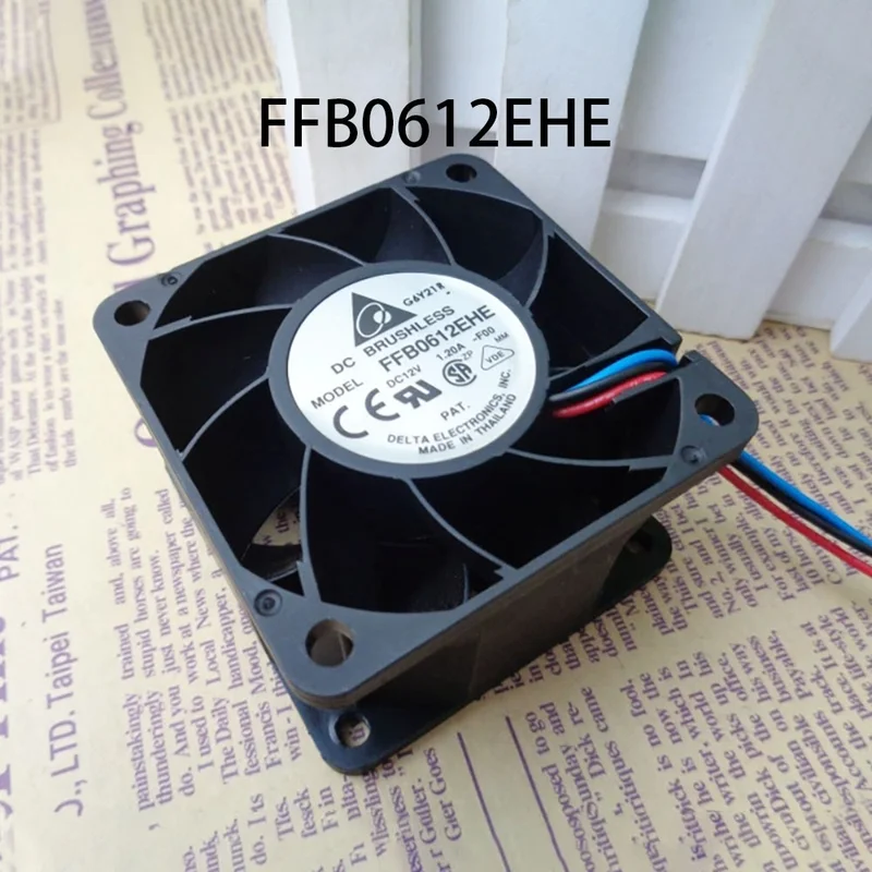 L+ Cabinet Cooling Fan FFB0612EHE 12VDC 1.2A 60*38mm for Delta radiator
