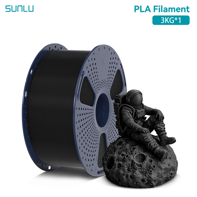 SUNLU 3 kg/rouleau PETG PLA + PLA 1,75 mm Filament d'impression 3D - Forte, durable, flux fluide - Compatible avec la plupart des imprimantes