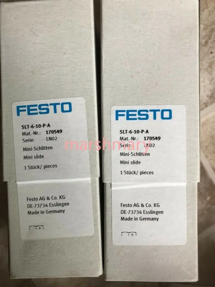 1PCS NEW Festo Slide Cylinder SLT-6-10-P-A 170549 SLT610PA