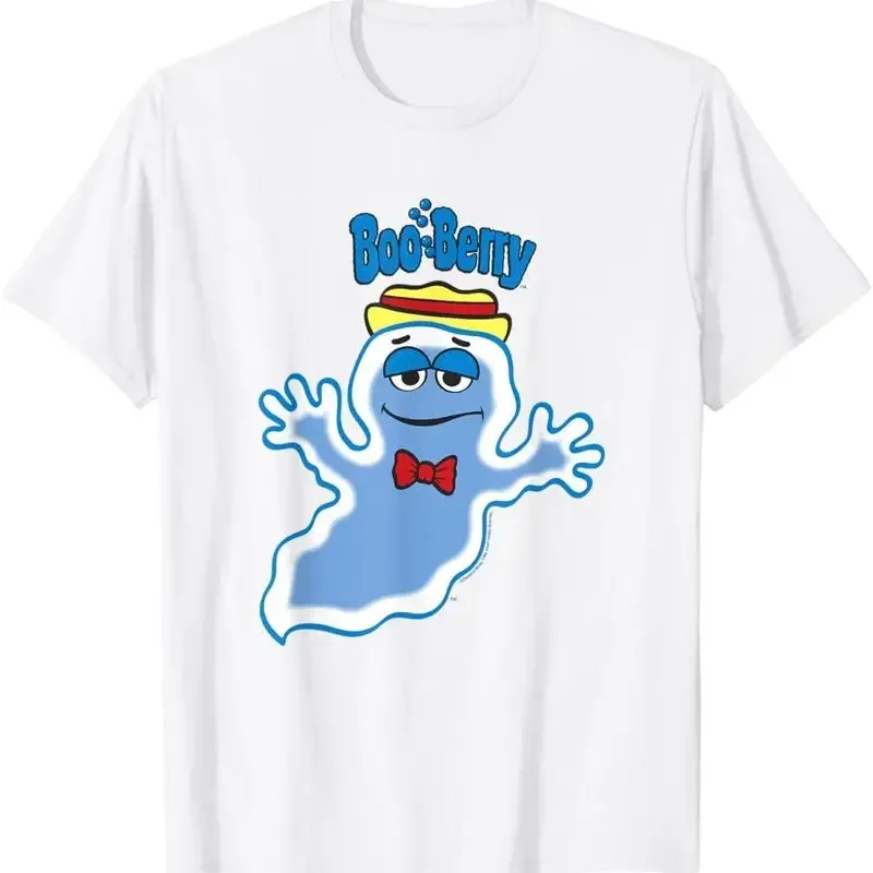 Boo Berry Iconic Blue Ghost Vintage Big Chest Portrait T Shirt
