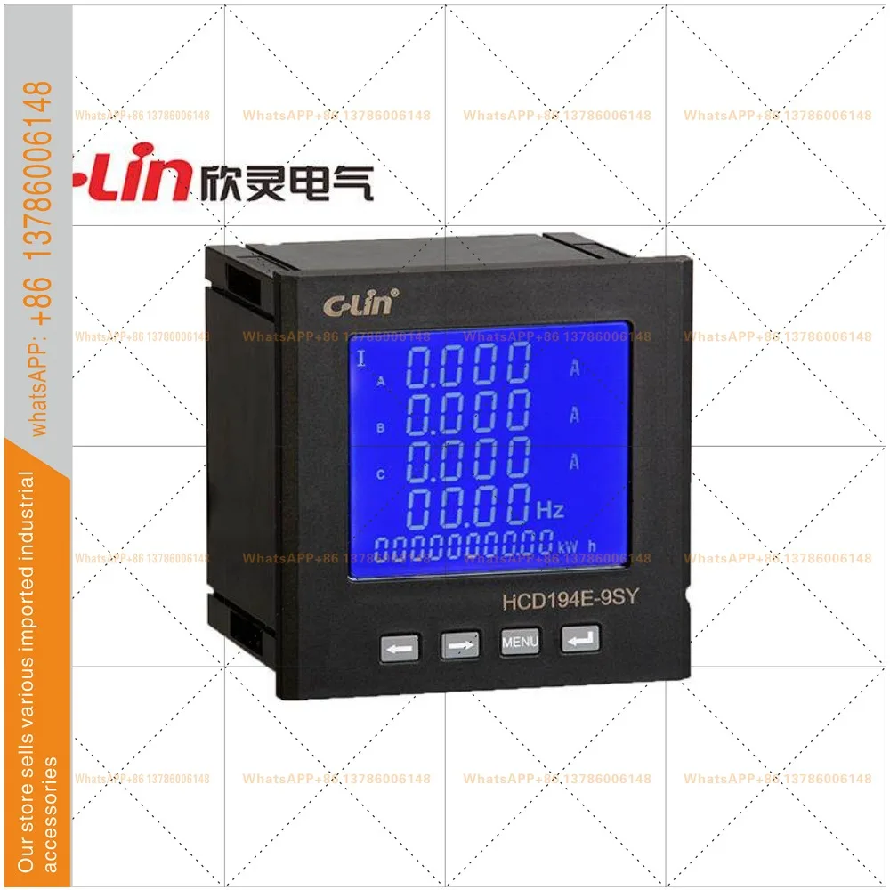 HCD194E-9SY meter LCD 2S49S4 three-phase current voltage frequency power factor table