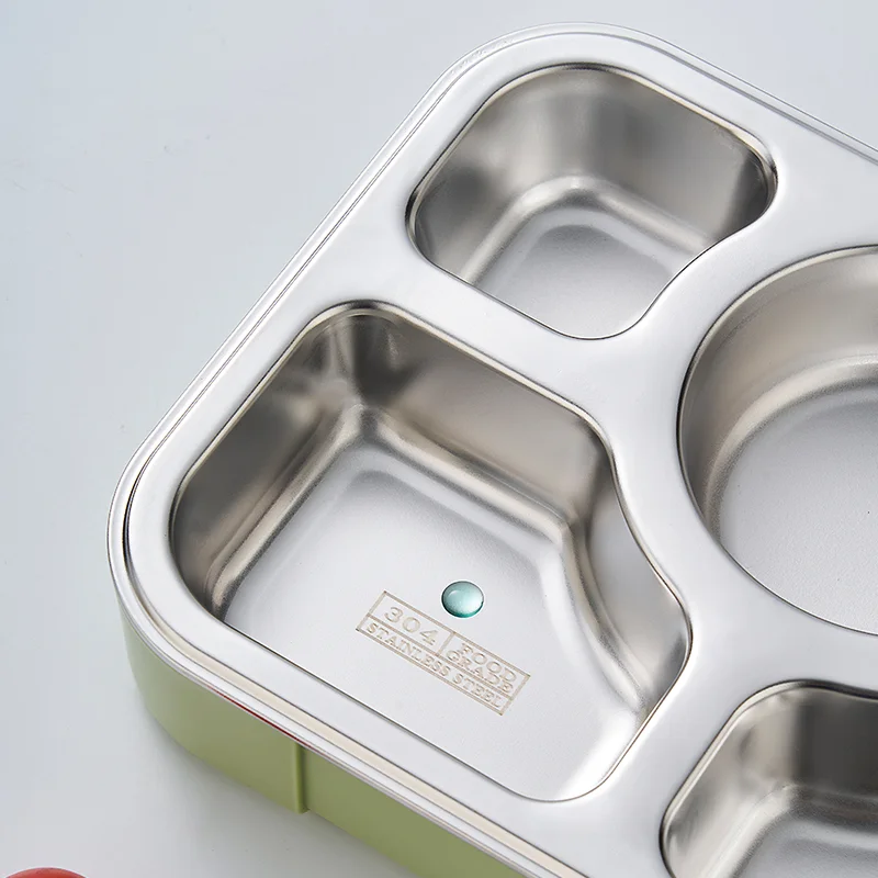 Stainless steel lunch box portable thermal insulation lunch boxour-grid lunch box