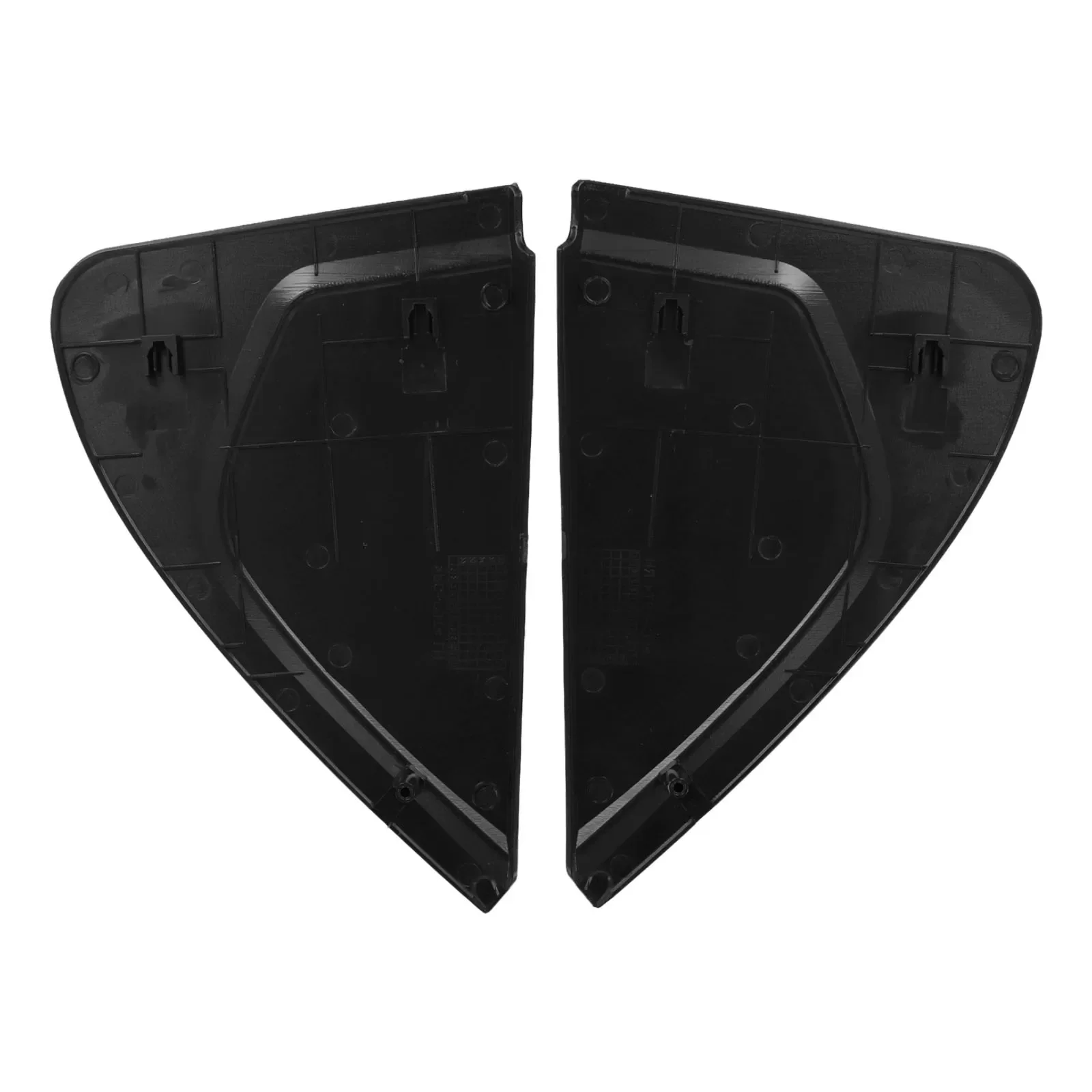 2pcs/kit Rear Door Garnish Panel Triangle Trim Panel For Chevrolet Aveo 2003-2010 96583066 96583067 Replacement Car Part