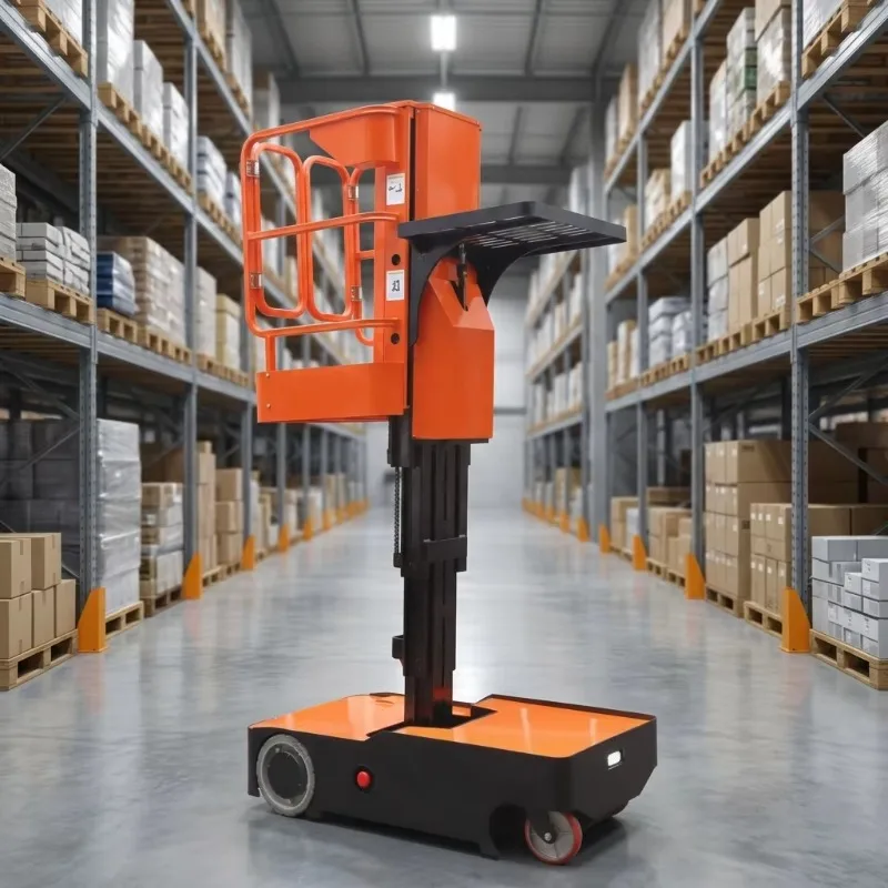 High-level fully electric picking elevator Pickers are used for sales